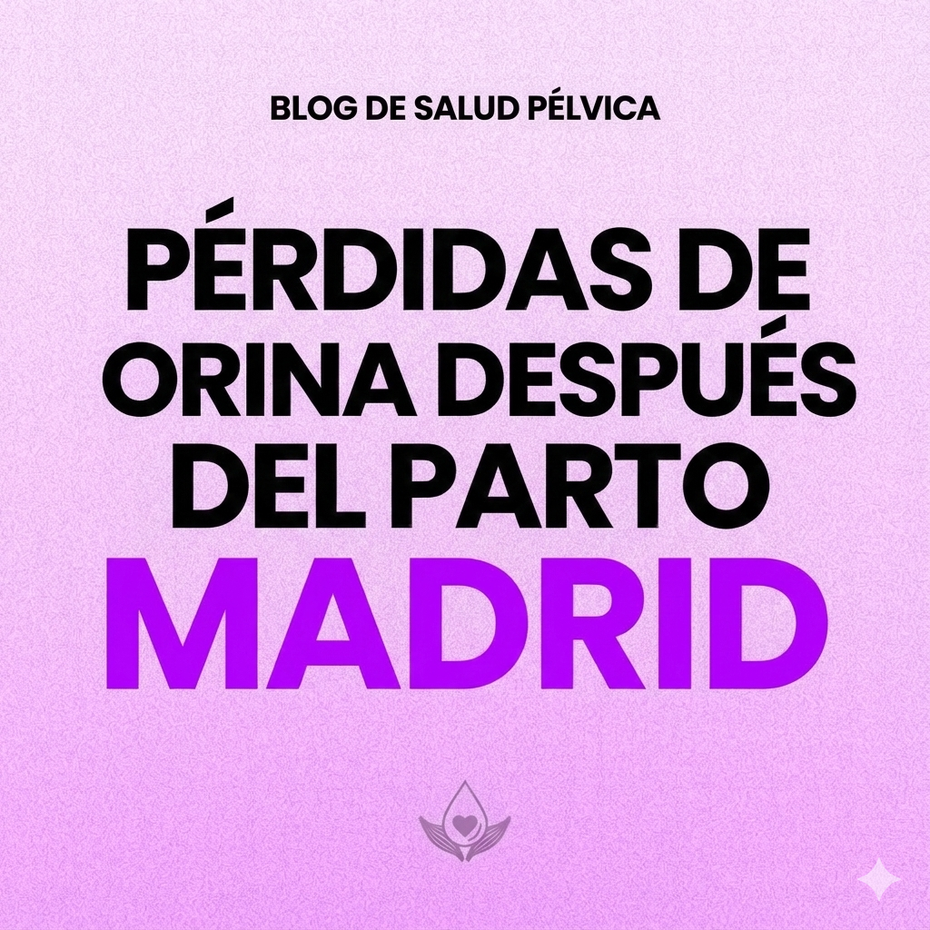 Pérdidas de Orina Después del Parto en Madrid